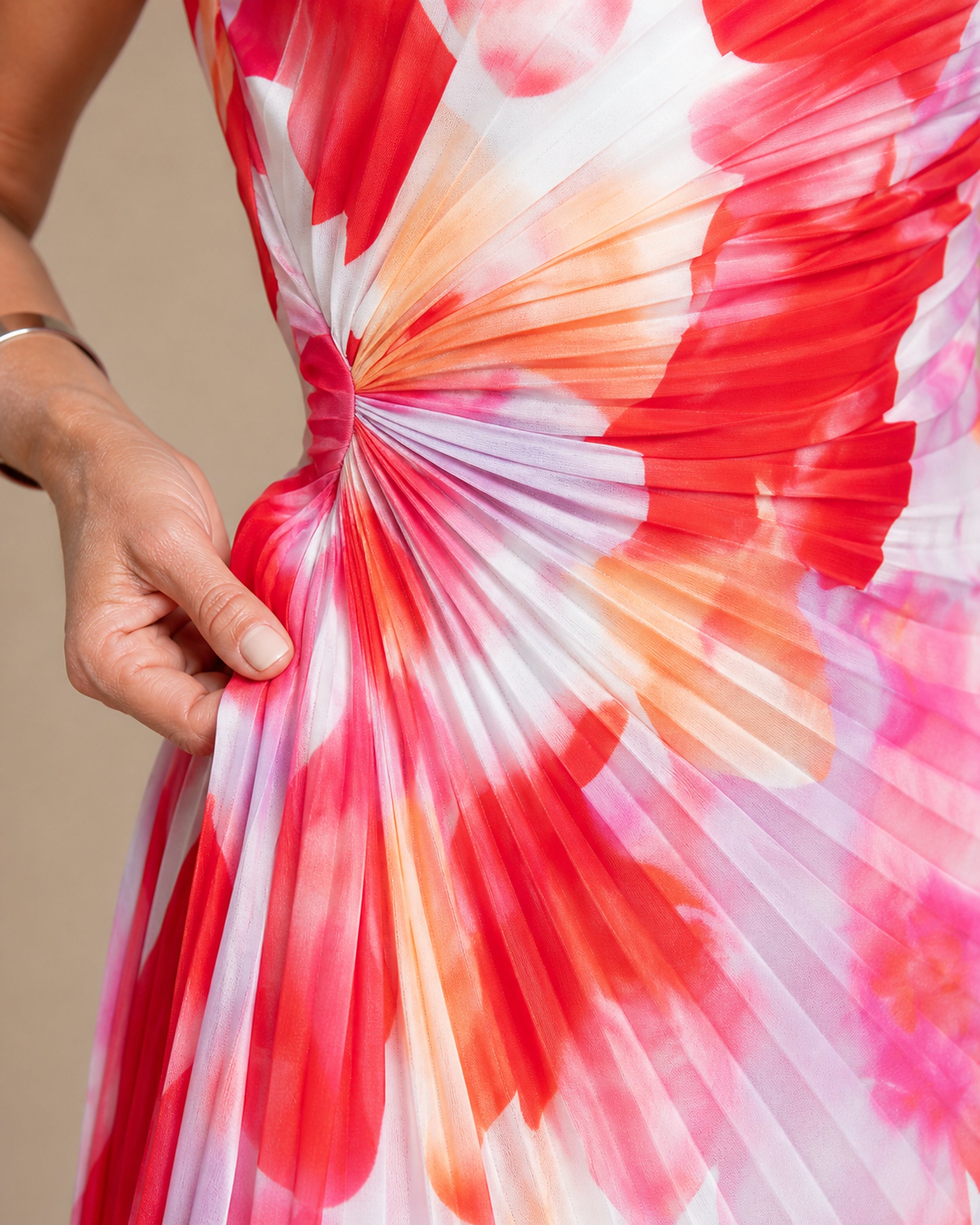 Rochie Taya – detaliu material